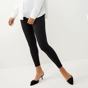 A PEA IN THE POD UNDER BELLY PONTE SKINNY MATERNITY PANTS SIZE XS